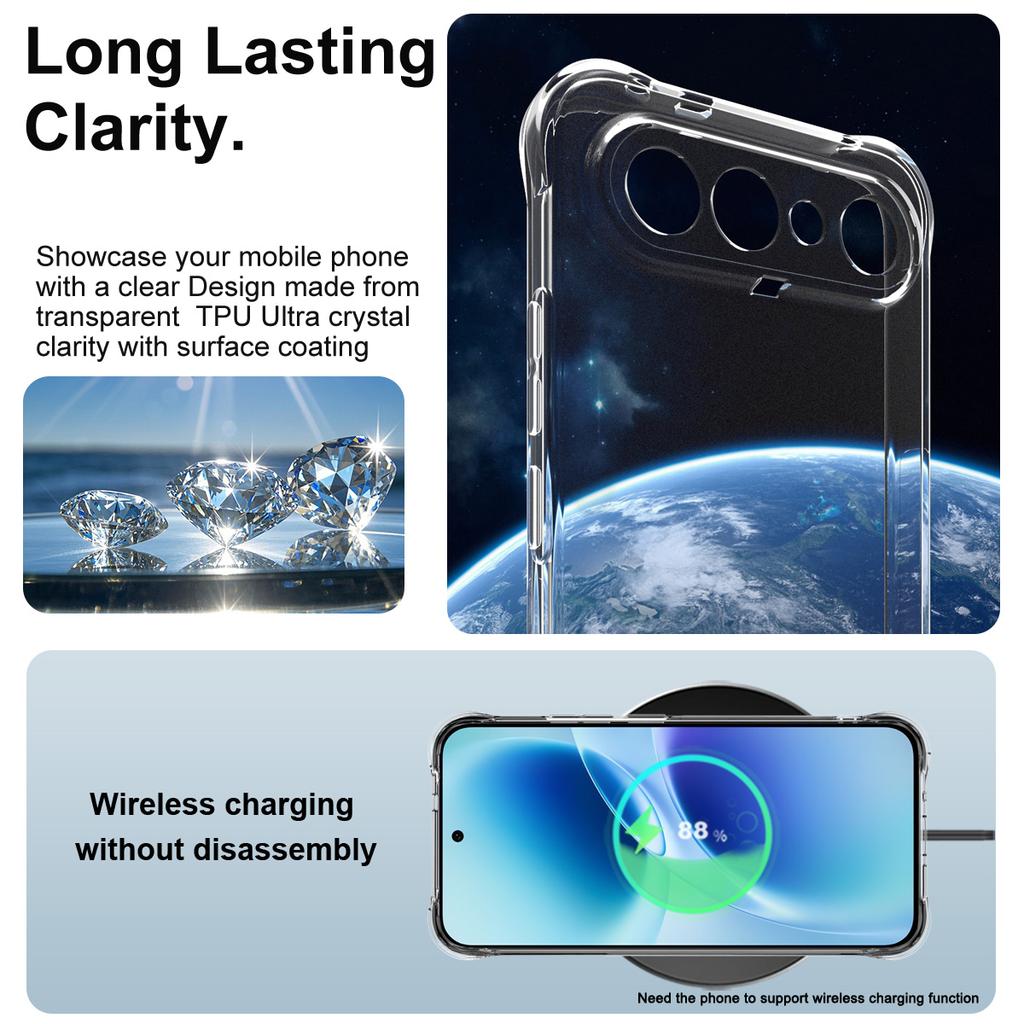 IMAK Etui For vivo S50 Pro mini 5G Pokrowiec na telefon z TPU Poduszka powietrzna Odporne na wstrząsy Ochrona