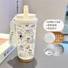 Cartoon Xiaoxin Thermos Cup 111 Stainless Steel Student High Value Office Coffee Cup Large Capacity Water Cup