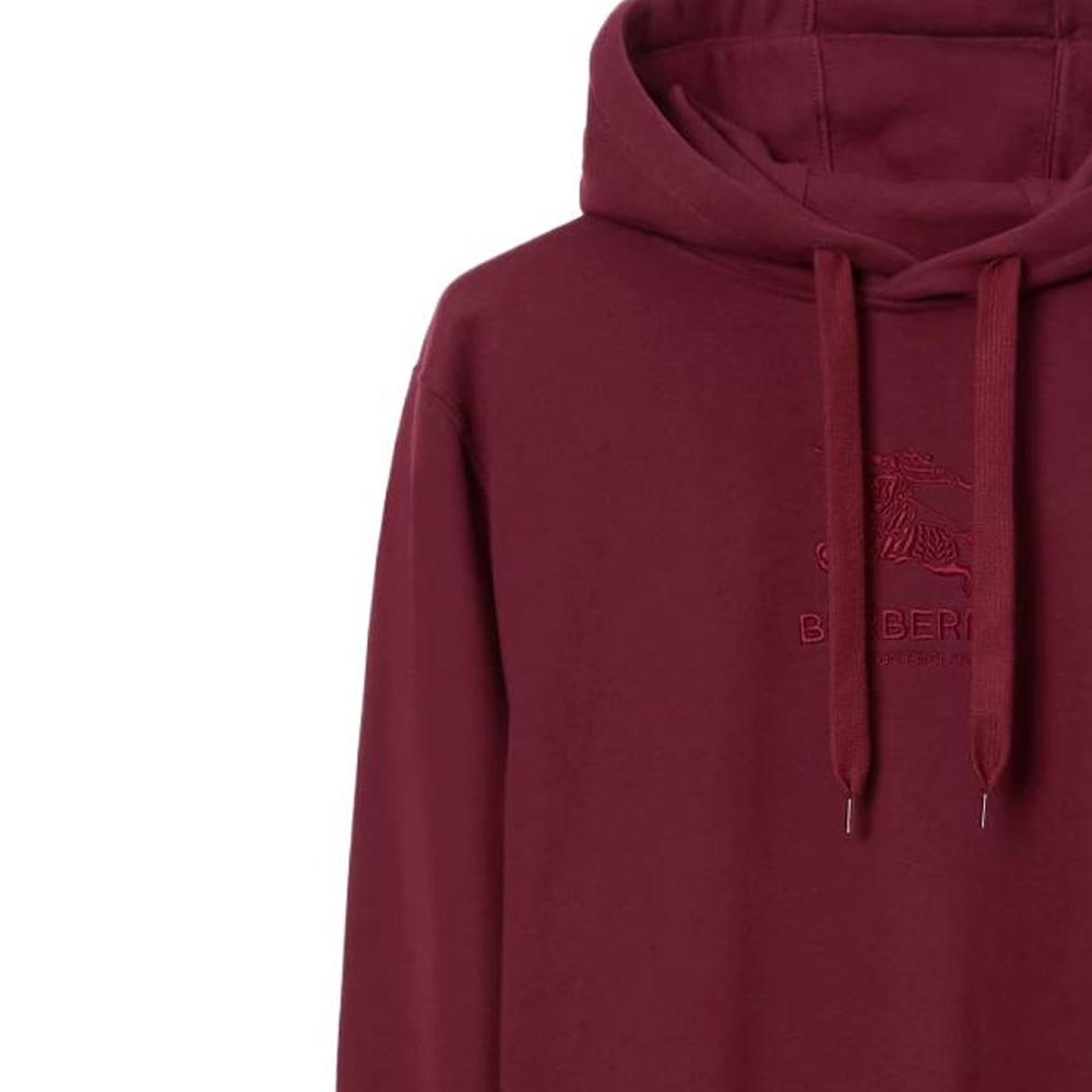 Burberry Embroidered Ekd Cotton Hoodie 80719921