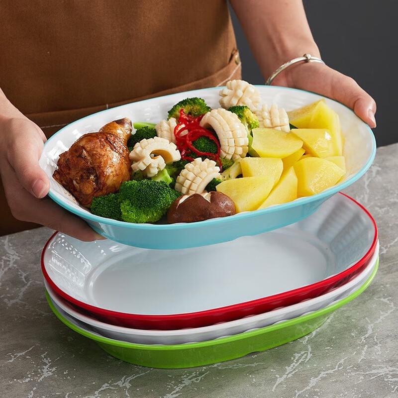 Huihuang Melamine Self-Service Meal Tray