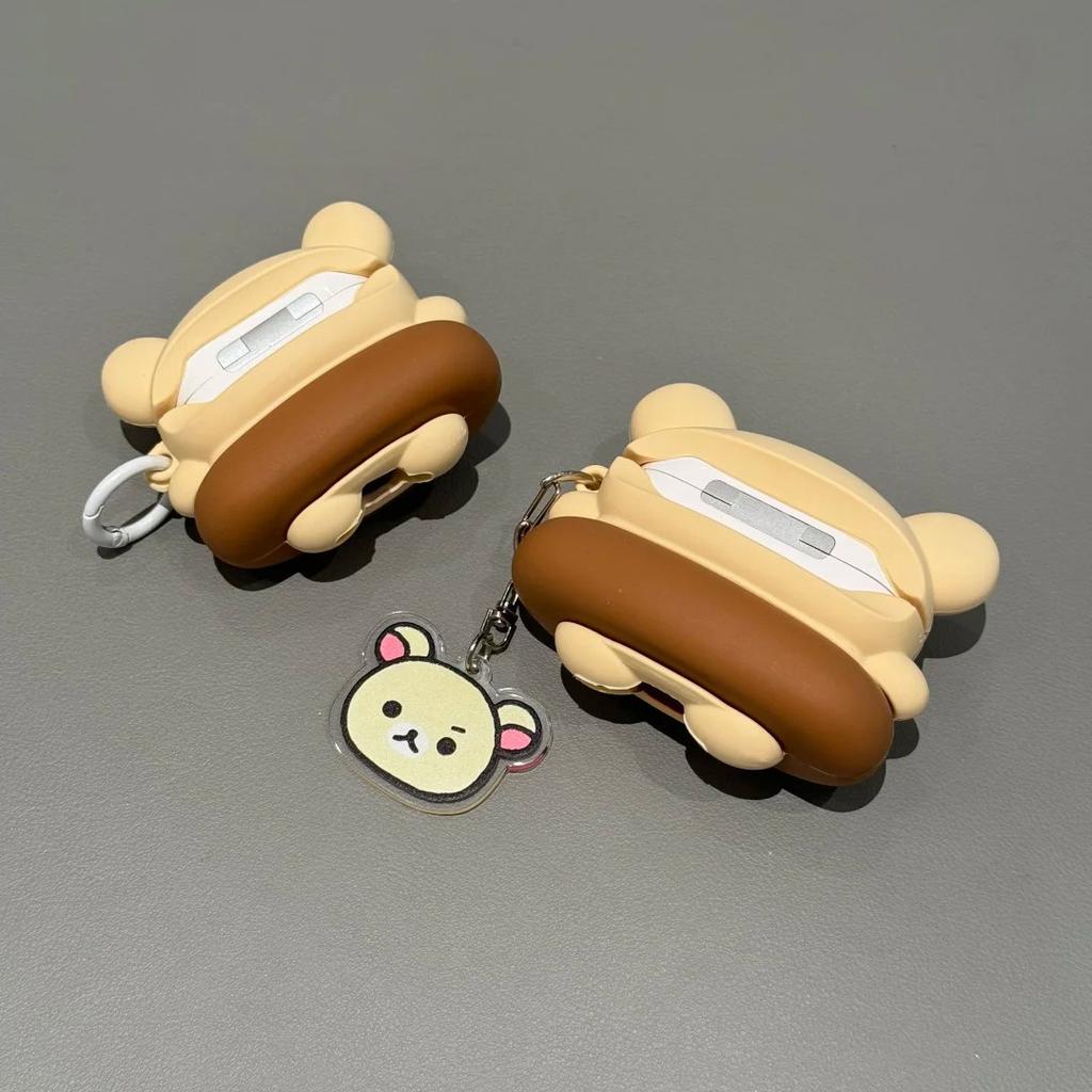 Cute swimming ring easy bear AirPods pro1 apple bluetooth headset case 1st generation cartoon protective case for women
