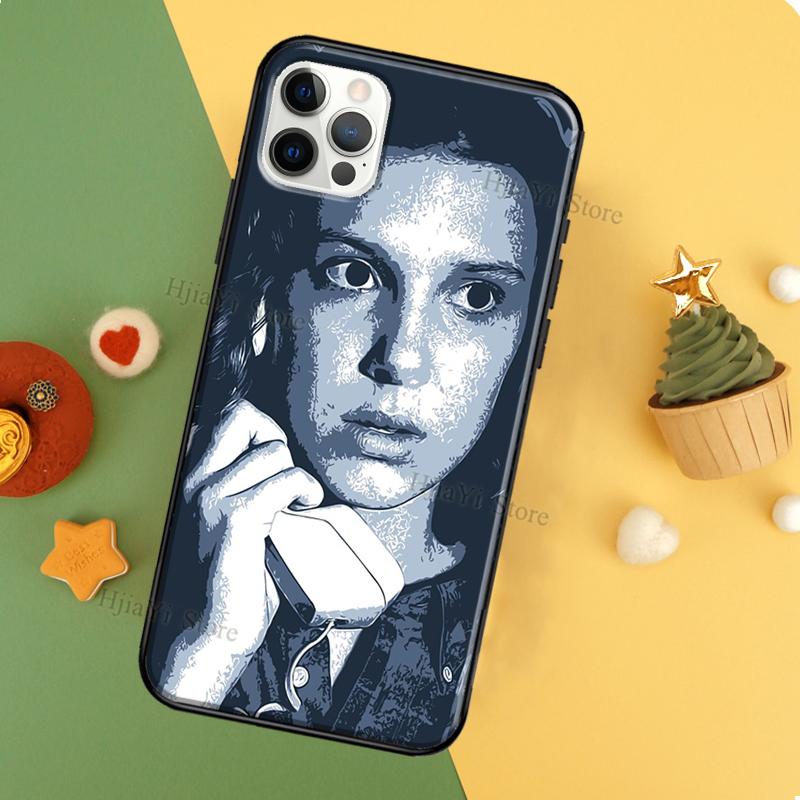 Millie Bobby Brown TPU Soft Case For iPhone 11 14 Pro Max 12 13 Mini XR X XS MAX 6 7 8 Plus SE 2020 Phone Cover