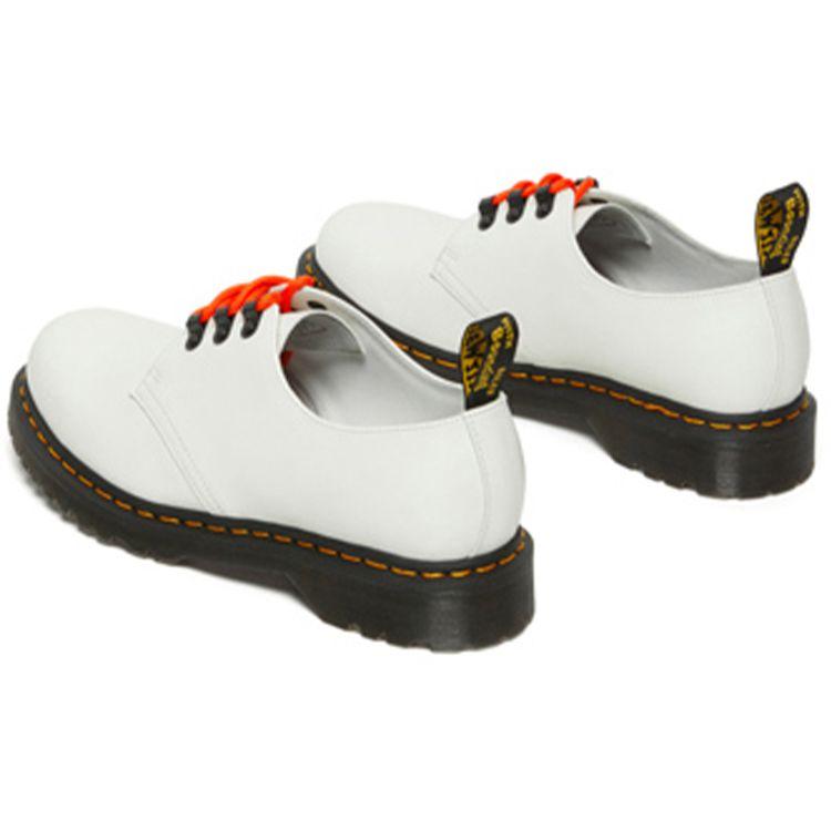 Dr. Martens 1461 Ben Smooth Color Block Lace-Up Shoes Unisex Casual Flats White 26926100