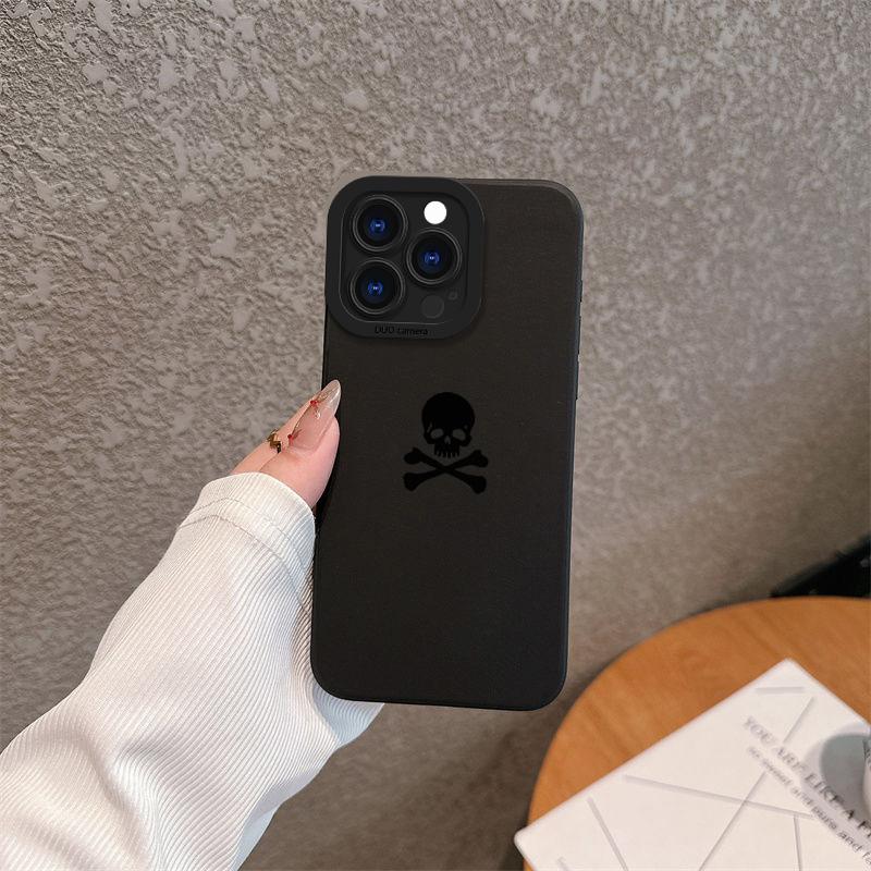 Skull Graphic Phone Case For iPhone 17 Pro Max Air 16 16e 15 14 13 12 Mini 11 Pro Max Plus X XS MAX XR Back Cover