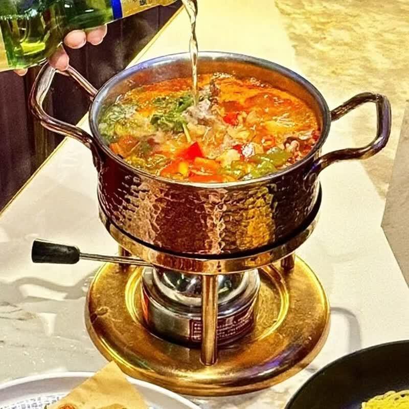Kangfutao 304 Stainless Steel Personal Hot Pot