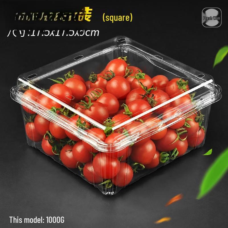 Disposable Plastic Fruit Packaging Box