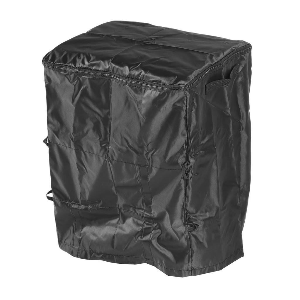 Hot Tub Pump Insulated Cover Water Proof Spa Pump Winter Cover Easy Installation for Outdoor Black