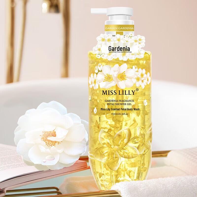 Miss Lilly Gardenia Petal Shower Gel