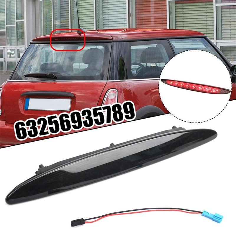 For Mini Cooper R50 R53 2002 2003 2004 2005 2006 High Mounted Brake Light Assembly Rear Roof 3Rd Brake Light 63256935789 Black