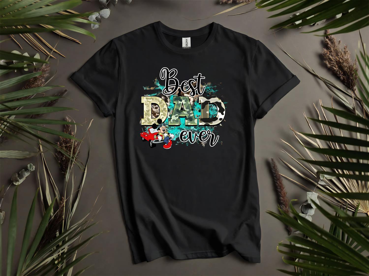 Best Disney Dad Ever T-shirt T shirt Men Women Unisex Tshirt L113 XL