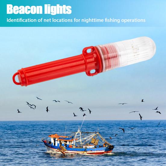 1/2/3Pcs Boat Flares LED Warning Lights Super Bright Multiple Lighting Modes Mini Size Waterproof Boat Safety Kit Emergency Signal Lamps