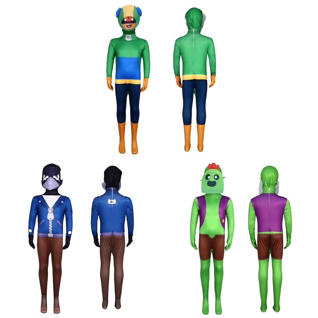 Stars Brawl Cosplay Game Character Roleplaying Costume Halloween Jumpsuit