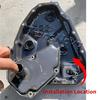 TransNova 1 SET JF015E RE0F11A CVT Transmission Oil Filter Pan Gasket For Nissan Sentra Versa Mitsubishi Suzuki Car Transmission