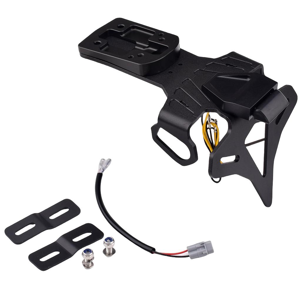 HRuizq Motorcycle Fender Eliminator Kit for Kawasaki ZX-6R (8BL-ZX636J) [2024~] - Aluminum