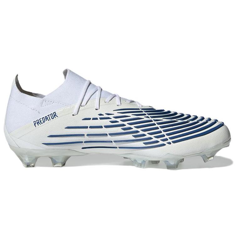 New Adidas Predator Edge.1 L Ag 'White Blue' GW3656