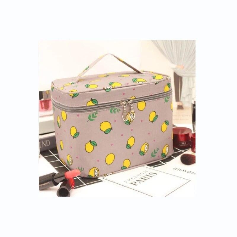 

Дорожная водонепроницаемая портативная женская косметичка большой емкости, органайзер для туалетных принадлежностей, косметичка для хранения, косметичка на молнии, косметичка для стирки оранжевый