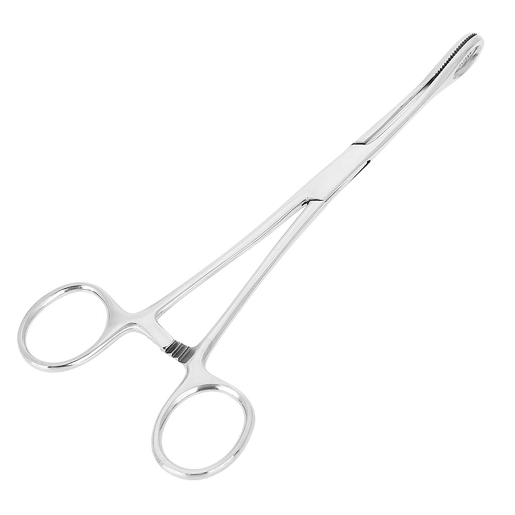 Body Piercing Pliers Tool Ear Lip Navel Nose Tongue Septum Sponge Forceps Clamp