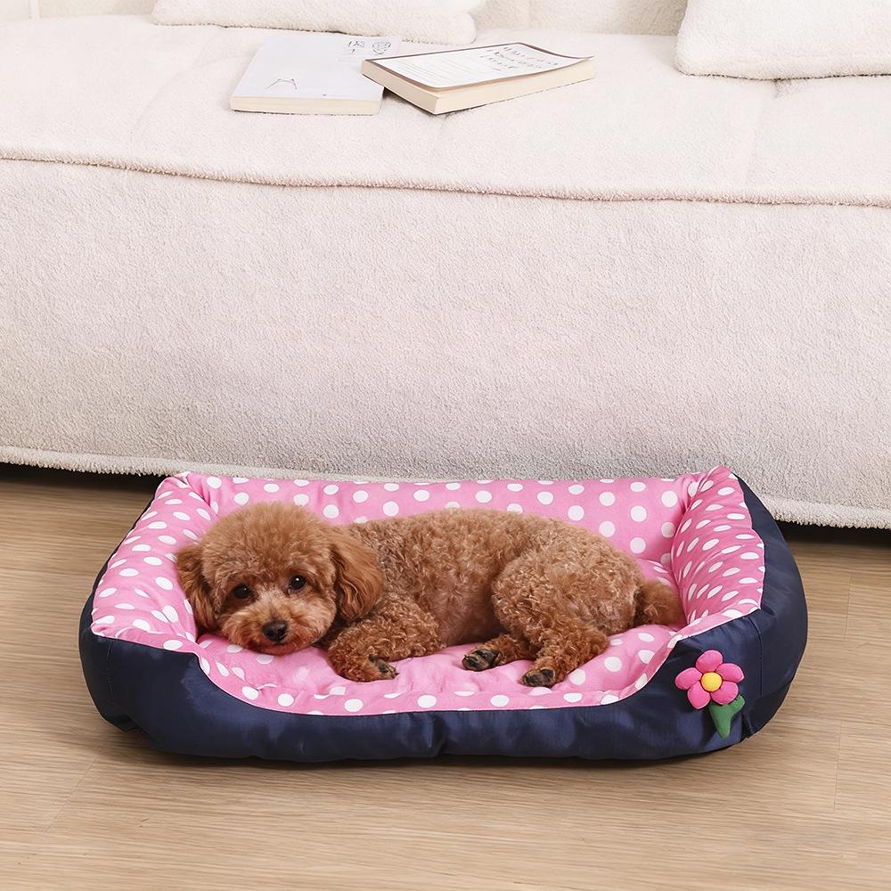 Nido Universale per Animali Domestici Cartoon Quattro Stagioni - Letto per Cane e Gatto in Tessuto Oxford