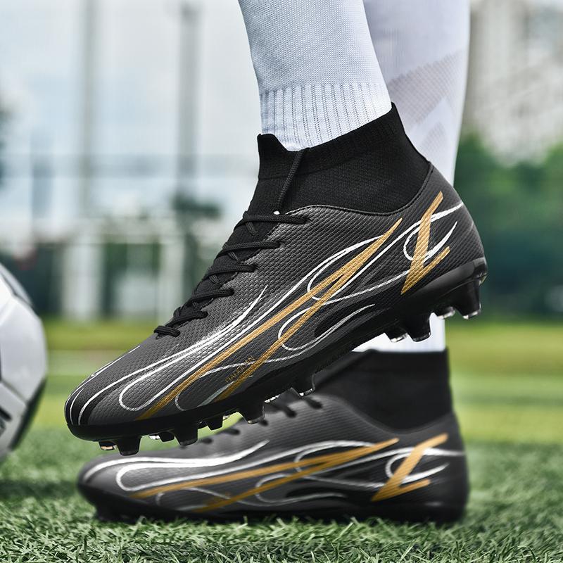 35-47 Men's Large Size Football Shoes Artificial Lawn Long Nails Youth Professional Training Boots Children's Football Boots