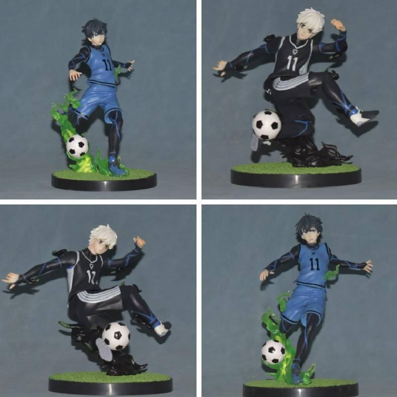 Exquisite Pvc Blue Prison Collector's Figures Of Shiro Nagi And Kasei Characters