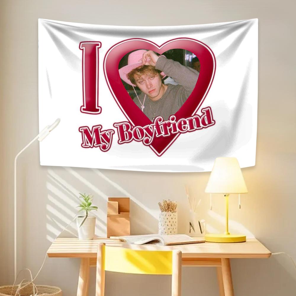 JJ Outerbanks Tapiserie JJ Maybank Americká vlajka Estetická dekorace Nástěnná závěsná Ložnice Kolej Pozadí Domov A Zahrada Banner