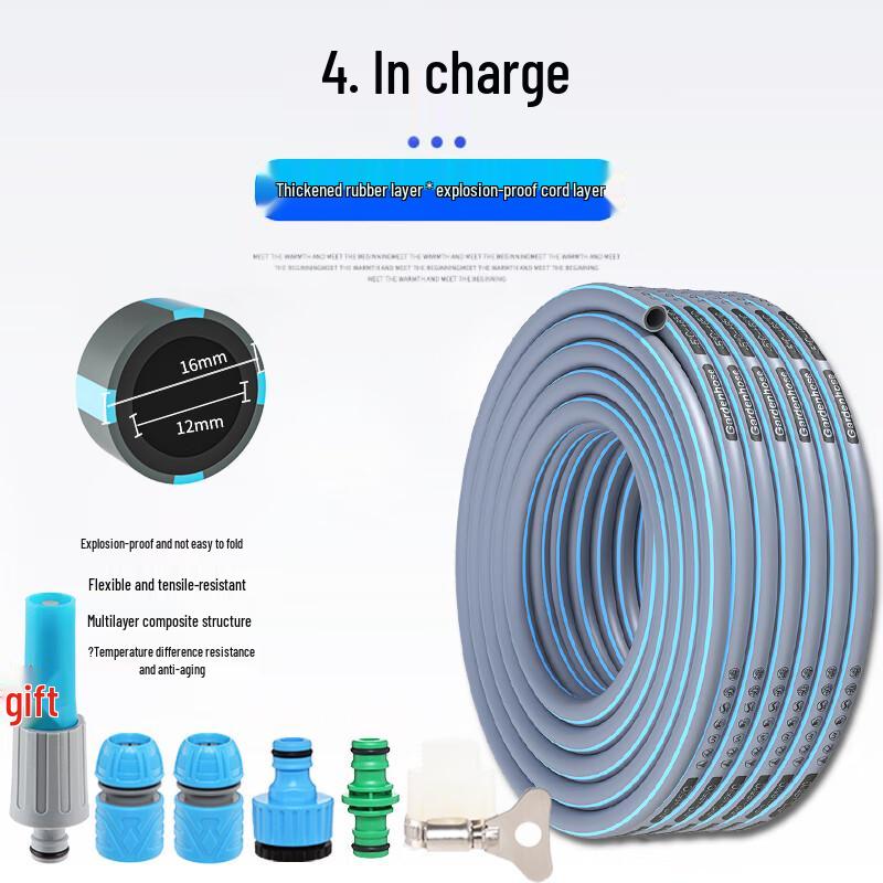 Nai Duo Heavy-Duty PVC Garden Water Hose