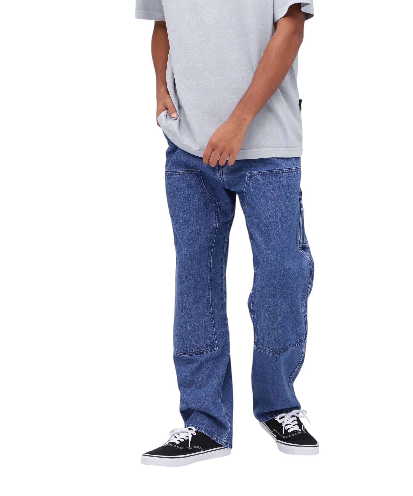 

Avirex Official Store Exclusive Double Knee Denim Size Pants, Men s XL, 432, Used, 783-5111003