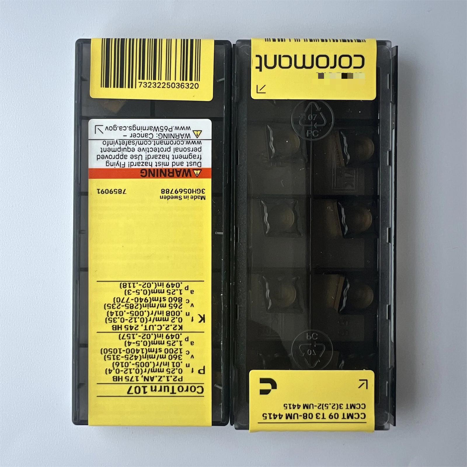 

Original Sandvik / CCMT09T308-UM4415 / Carbide blade 10 Pcs