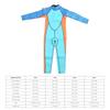 Kids Wetsuit Warm Sun Protection Long Sleeve 2.5mm Neoprene Toddler Surfing Wetsuit for Girls Boys Swimming Diving Snorkeling Size 8