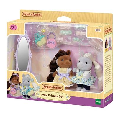Sylvanian Family Figúrky priateľov sýpanského poníka 5650, 1 kus, populárne kórejské hračky