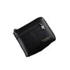 Fashion PU Leather Men Wallet ID Card Holder Zipper Short Leather Purses Business Credit Card Thin Wallet for Men Girls