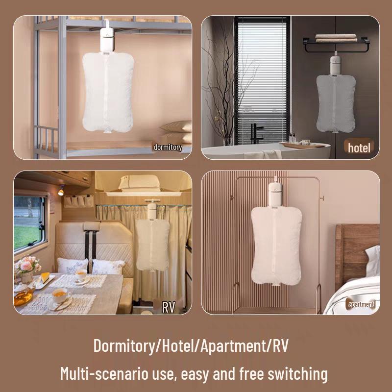 Upgraded Portable Dryer & Sterilizer for Home, Dorm, Travel & Underwear
