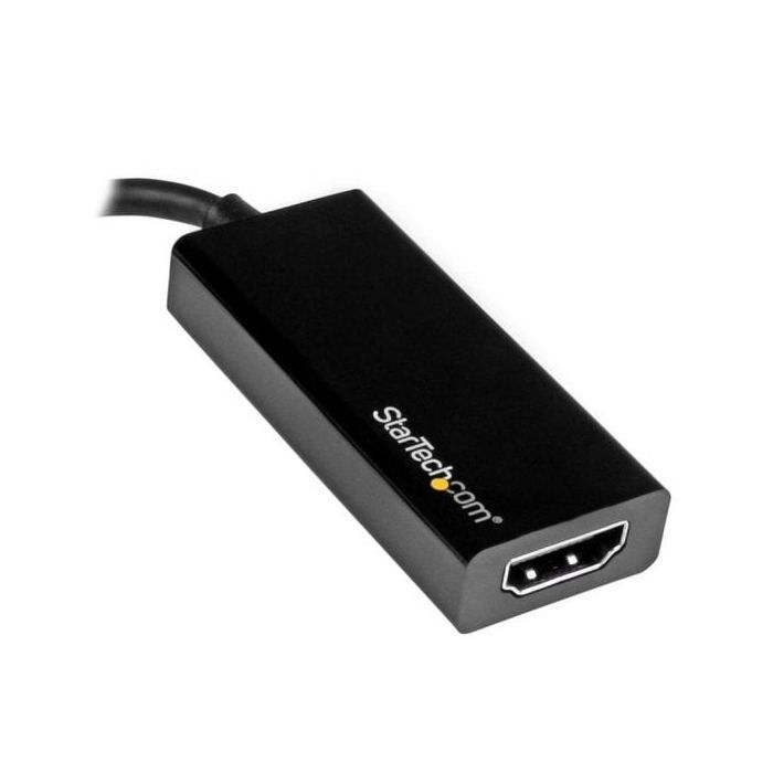 STARTECH.COM USB-C To HDMI Video Adapter - M/F - Ultra HD 4K - Black