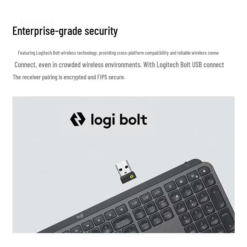 Logitech MX Keys Advanced Wireless Illuminated Keyboard