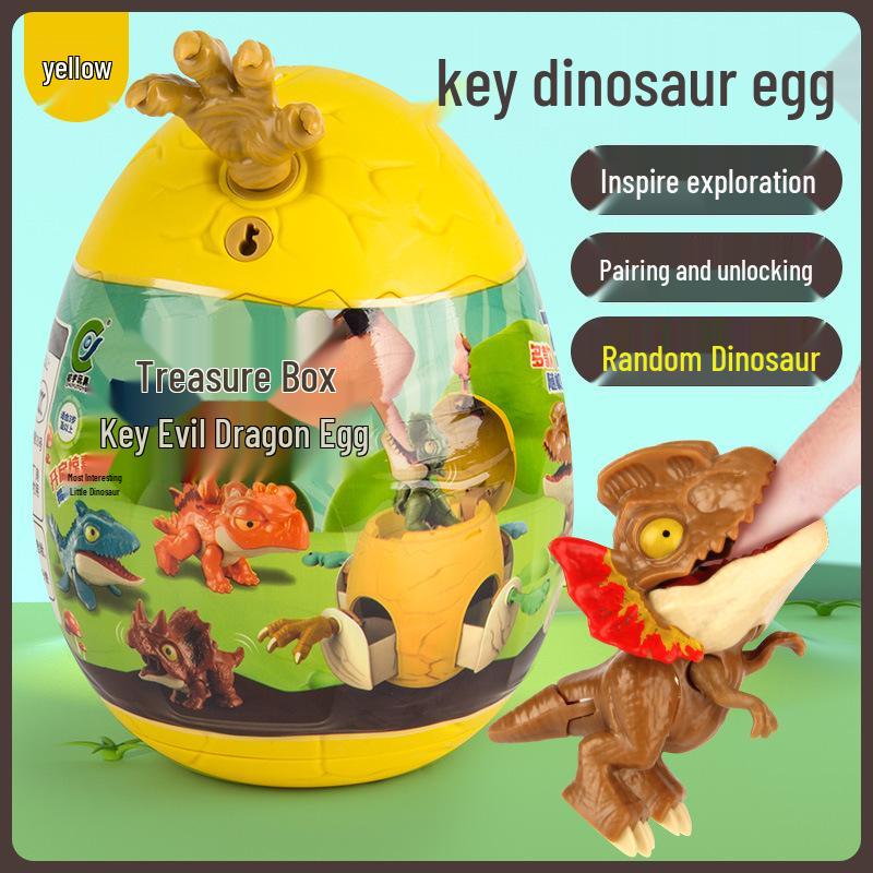 Children's Educational Dinosaur Egg Blind Box - Simulation Model Toys for Boys' Intellectual Development