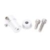 3mm Coupling Universal Aluminum Alloy  Motor Coupling for Connecting Robot Wheel