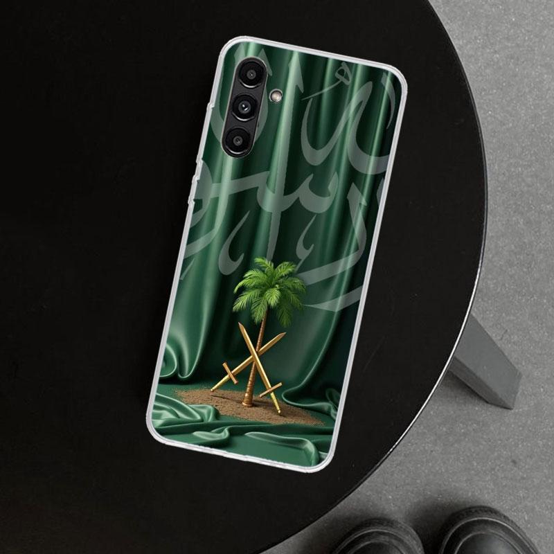 Kingdom Of Saudi Arabia Flag Phone Case Cover for Samsung Galaxy A17 A16 A26 A36 A56 A57 A37 A15 A25 A35 A55 A14 A24 A34 A54 A13