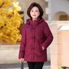 Winter padded jacket thickened new winter padded jacket middle-aged and elderly women's clothing loose and thin down padded jacket women