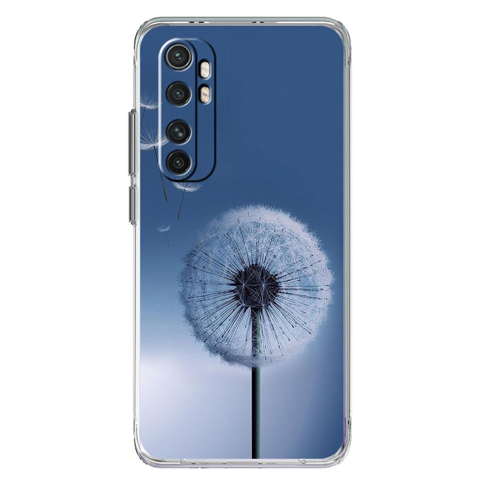 Phone Case For Xiaomi Mi Poco X7 X6 X5 NFC X3 F7 Ultra F6 Pro F3 15 14T 14 13T 11 12 13 Lite Clear TPU Cover flower Dandelion