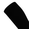 Kids Football Socks Sweat Absorbing Prevent Slip Stretchy Child Sport Stockings for Boys Girls Black 2 Pairs
