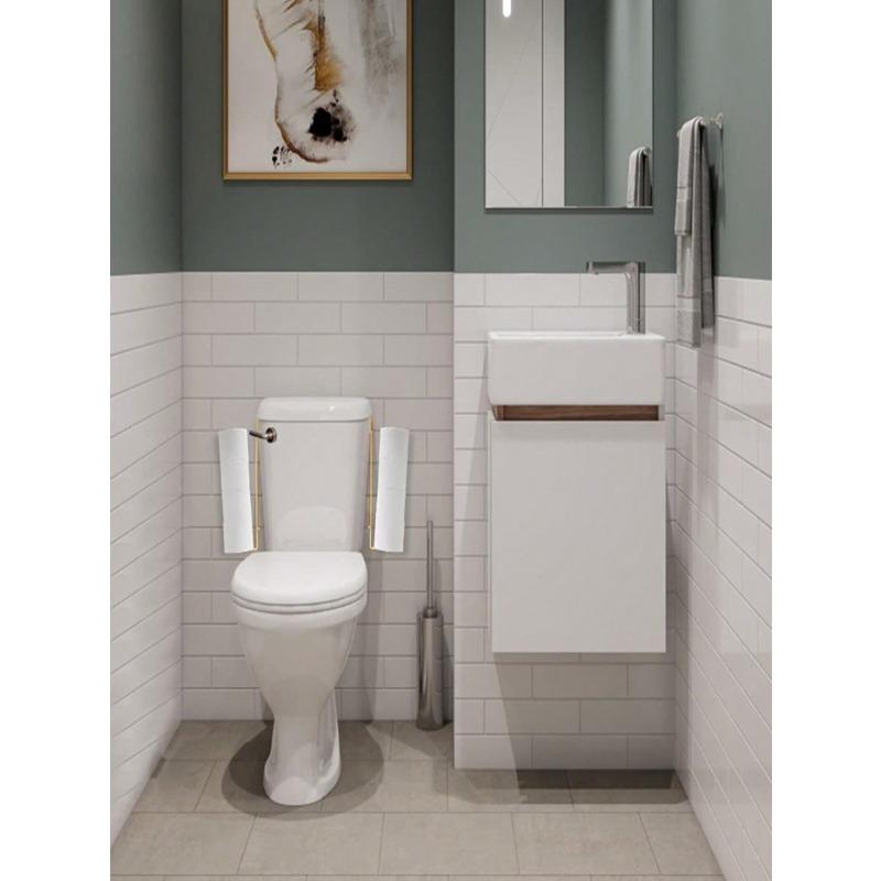 Non Perforated Roll Paper Rack, Bathroom Storage Rack, Kitchen Storage Wall Mounted Rack, Toilet Hanging Tissue Rack