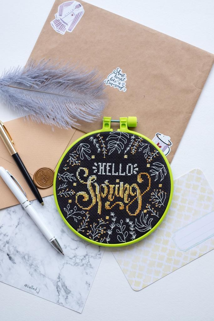 Cross Stitch Kit Abris Art Lettering