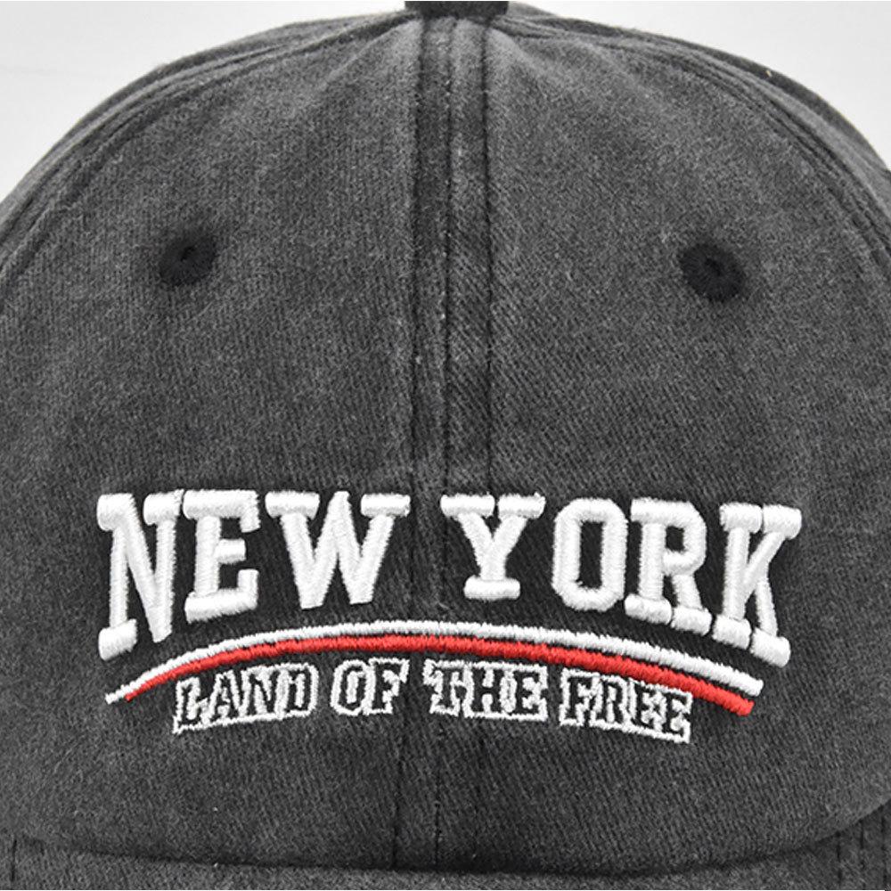 Retro Embroidered Letter Baseball Cap For Unisex High Quality Adjustable Washed Cotton Hip Hop Snapback Outdoor Sports Hat Gorra