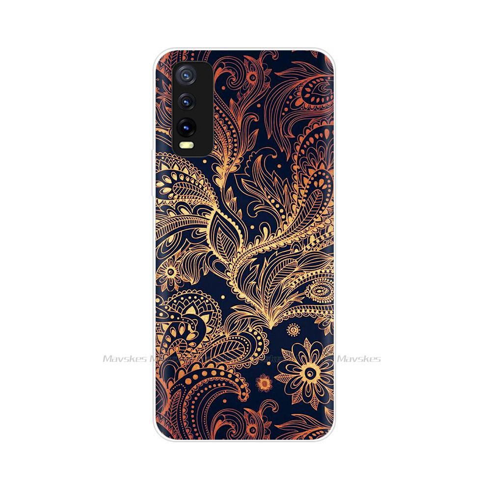 For Coque Vivo Y11s Case Soft Silicone Fundas Back Cover For Vivo Y11s V2027 V2029 Cute Phone Case For Vivo Y 11s TPU Bumper