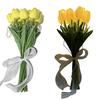 10Pcs Tulip Flower LED Lights USB Powered Warm Glow Faux Flower Lamp for Bedroom Living Room Wedding Decor Creative Ambient Night