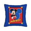 Federa per Cuscino Quadrata Cartone Animato Mickey Minnie Cuscino Decorativo in Poliestere, Federa per Cuscino alla Moda