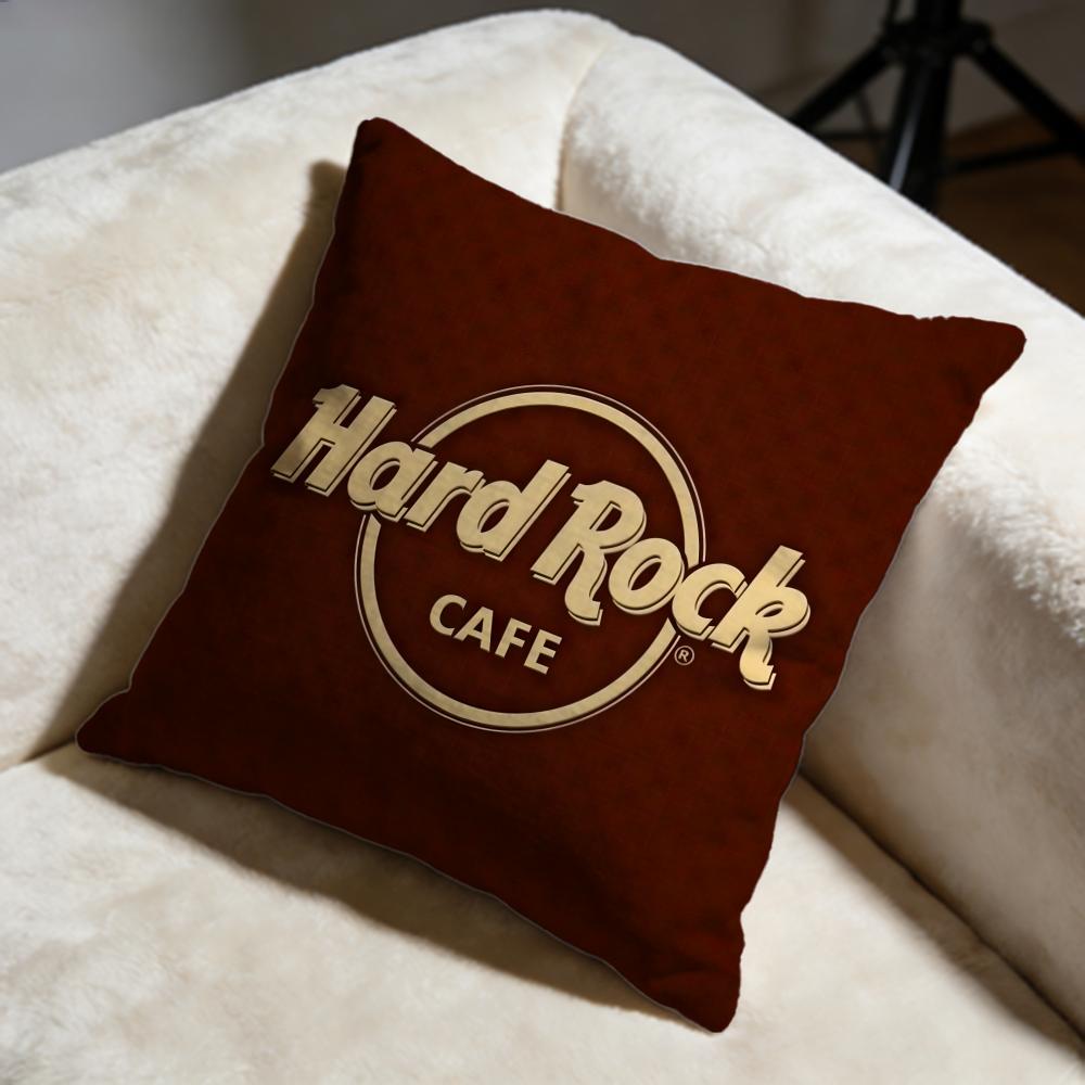 Stylish HHardcore Cafeiou Cushion Cover Soft Decorative Pillow Case Suitable for Bedroom Sofa Car Travel Use