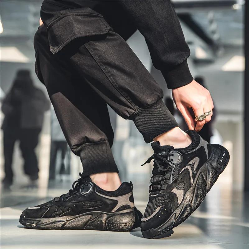 2024 Men Basketball Shoes Tenis Masculino Men Sport Shoes Summer New Fashion Mesh Sports Fashion Shoes Dad Shoe