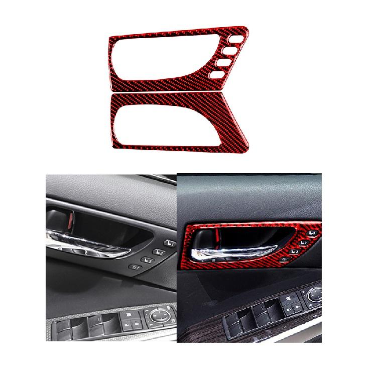 

Автомобильная наклейка, украшение на дверную ручку для Lexus IS250 IS250C IS300 2014-2018, аксессуары для интерьера, материал из углеродного волокна Type 4