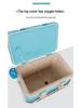 Sea Fishing Insulated Tackle Box with Oxygenator - Lightweight, Refrigerated, and Perfect for Live Shrimp.